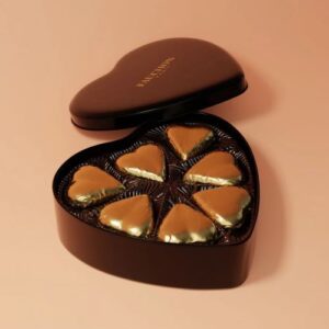 Fauchon - Boîte Cœur Noire chocolat noir